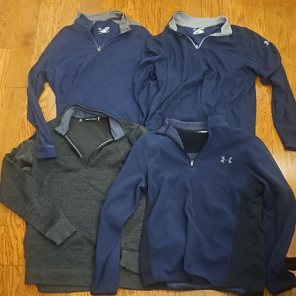 Under Armour Navy and Charcoal Sweatshirts